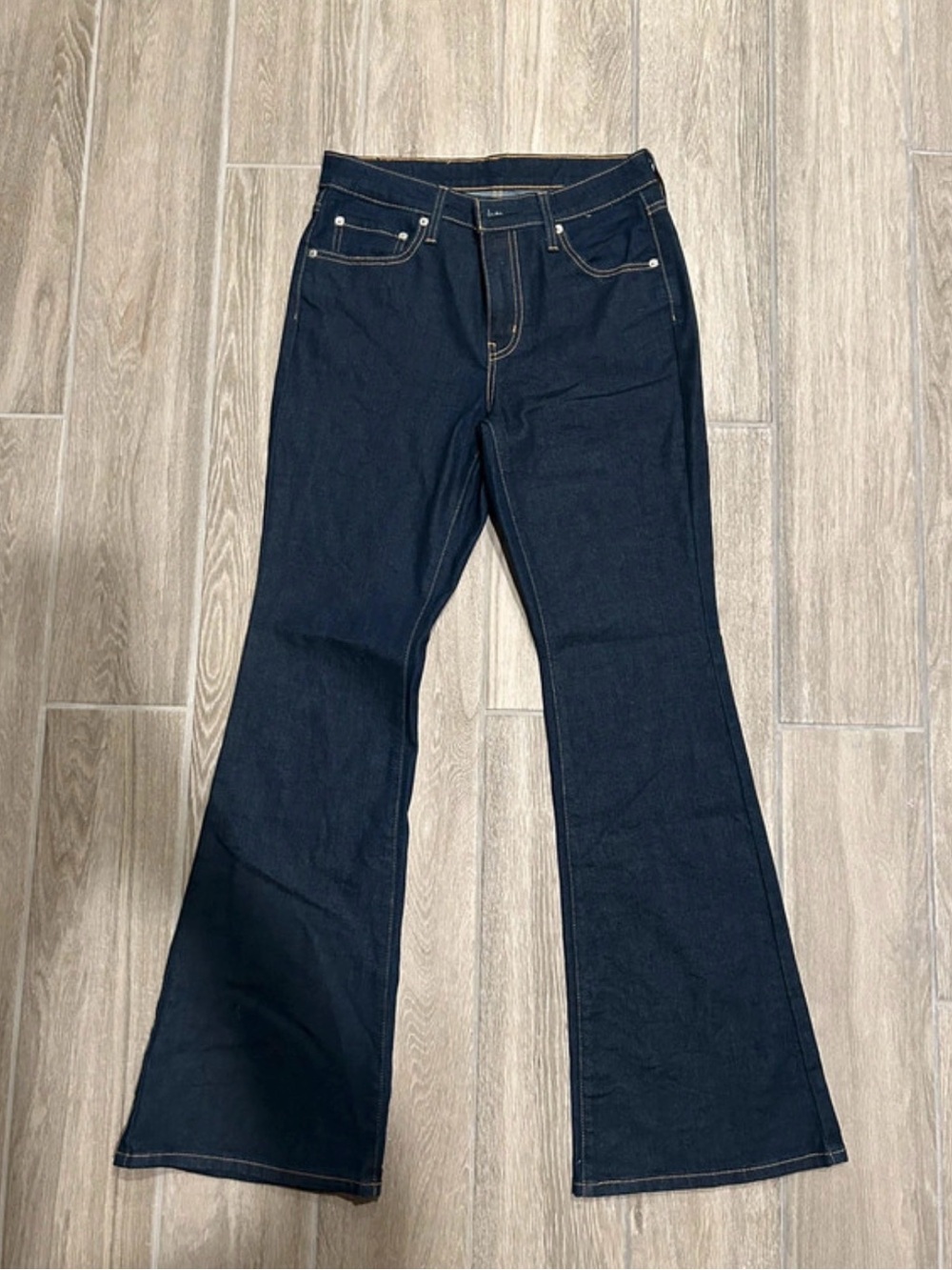 Levi's Dark Blue Flare Jeans